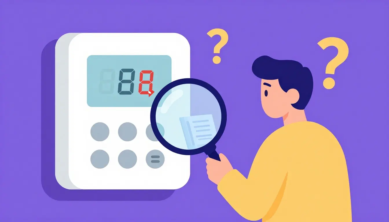 How to check meter reading against your electricity bill
